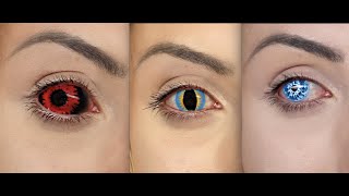 Circle and Scleral Contact Lens - Try on haul and review