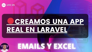 🔴 LIVE: Creamos una app real con Laravel - Emails y Excel