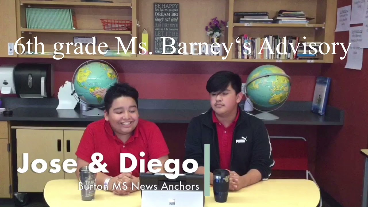 Burton Middle School YouTube