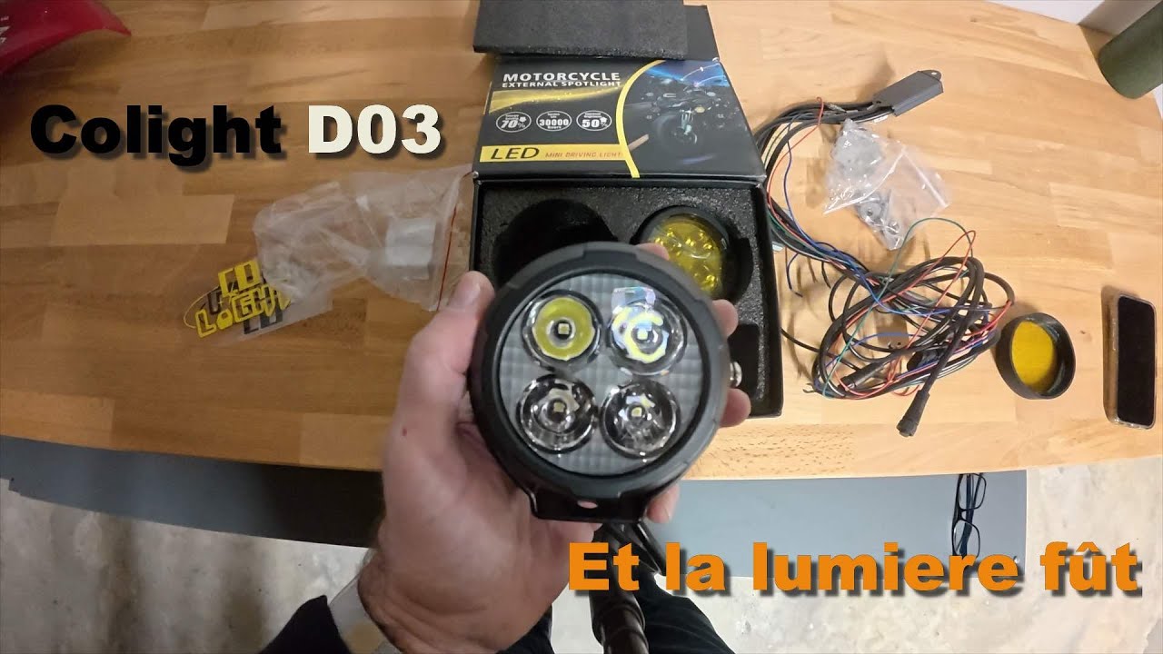 Test Longue portée Colight, et la lumiére fût !!!