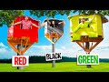 MICRO TREEHOUSES ONE COLOR ONLY CHALLENGE!