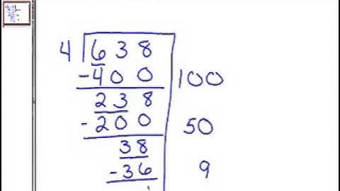 Partial Quotient Division