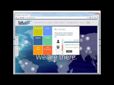 How to Change Voice mail Password Using My Portal from BluIP