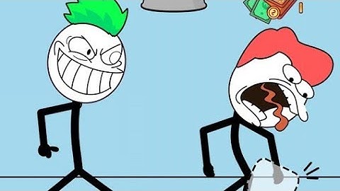 Thief Puzzle(WEEGOON)- Funny Stickman Brain Puzzle Game - Levels 81-120 Android Gameplay Walkthrough