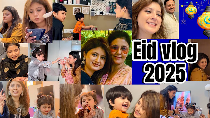 Eid vlog 2025 with family💙🌙 | Part-1 | Arishfa Khan
