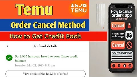 How to Cancel an Order in Temu App || Order Cancel Method in Temu app || Temu ||