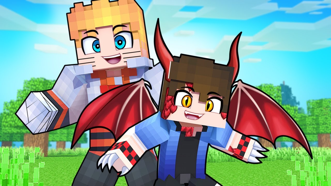 NARUTO adotou um BEBÊ DRAGÃO no MINECRAFT