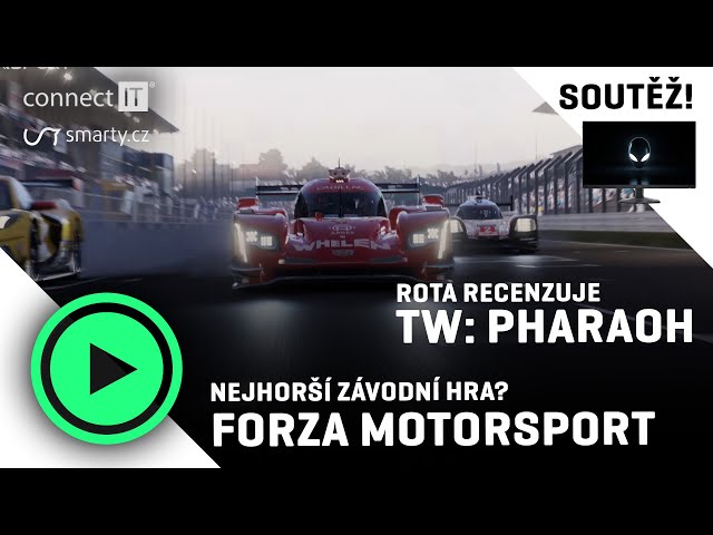 RE-PLAY 13s42 - Nejhorší závodní hra? Forza Motorsport a Rota recenzuje Total War!