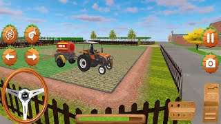 Indian Farming Simulator : Tractor Driving Challenges | Tractor Trolley Games - Android Gameplay screenshot 4