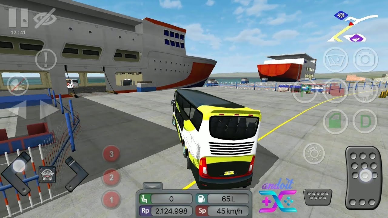 Bus Simulator ID Naik  KAPAL  YouTube