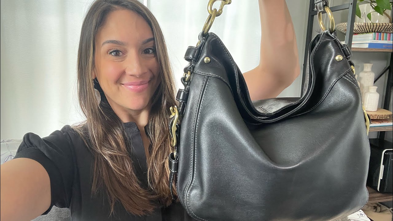 THE BEST DEAL EVER | Goodwill Thrifted Find | Coach Zoe Hobo - YouTube