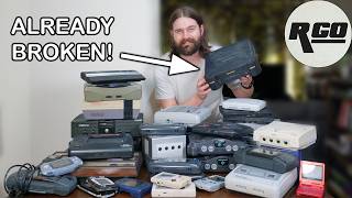 Testing my entire retro collection. What didn’t survive storage?