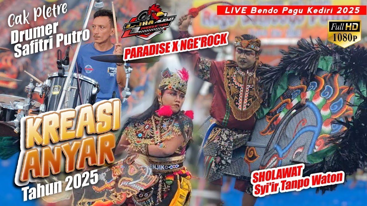 PARADISE x ROCK. SAFITRIAN KREASI ANYAR 2025 ‼️ Perang Celeng Rogo Samboyo Putro Live Bendo Pagu