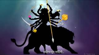 Aigiri Nandini | Mahishasura Mardini | महिषासुर मर्दिनी | WhatsApp Status | Maa Kali Navratri Status