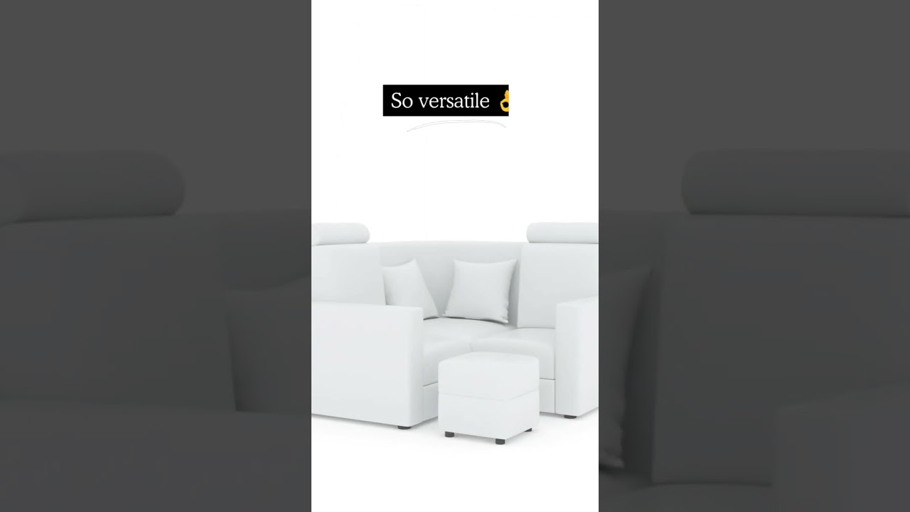 Sofa Ideas For Small Living Room, newly launched Corner Mini Leatherette Series by Sekar Lifestyle.
