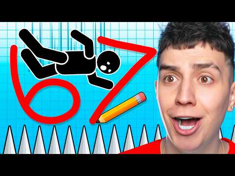 РИСУЮ ЧТОБЫ СПАСТИ ЖИЗНИ СТИКМЕНА! ИНТЕРЕСНАЯ ИГРА😱