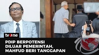 Mahfud: Sehari Sebelum Penetapan Presiden Kami Bertemu, Dipimpin Langsung Oleh Ibu Mega | tvOne