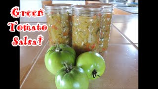 One of the ways i'm using up all my green tomatoes.