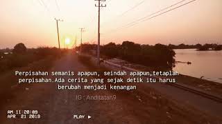 story Wa [ Berpisah dengan Teman ]
