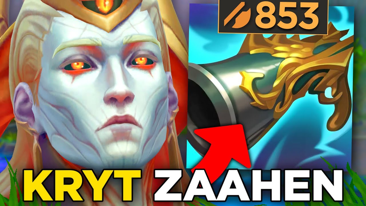 Zaahen pod KRYTA robi 1v9 w League of Legends