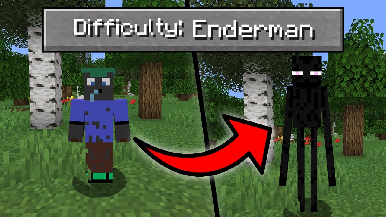 Minecraft, НО СЪМ ЕНДЪРМЕН!! Minecraft Challenge