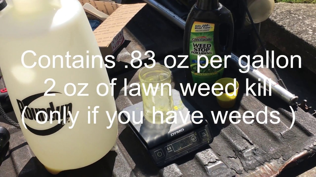 How to apply prodiamine pre emergent CRAB GRASS CONTROLLER YouTube