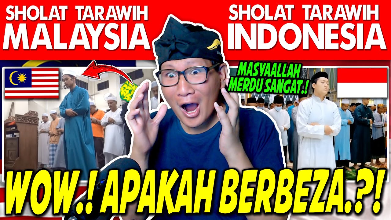 PANTAS SAJA SEMERDU INI.‼ ADAKAH PERBEZAAN SHOLAT TARAWIH MUSLIM INDONESIA DAN MALAYSIA.⁈ TERNYATA..