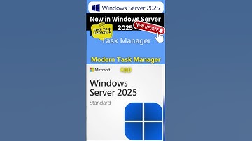 Modern Task Manager in Windows Server 2025 #WindowsServer2025 #TaskManager #PerformanceMonitoring