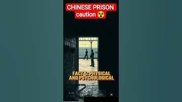 5 Scary Facts About Chinese Prison ft.Resident Evil Main Theme #shorts #chinesepriaon #prison #viral