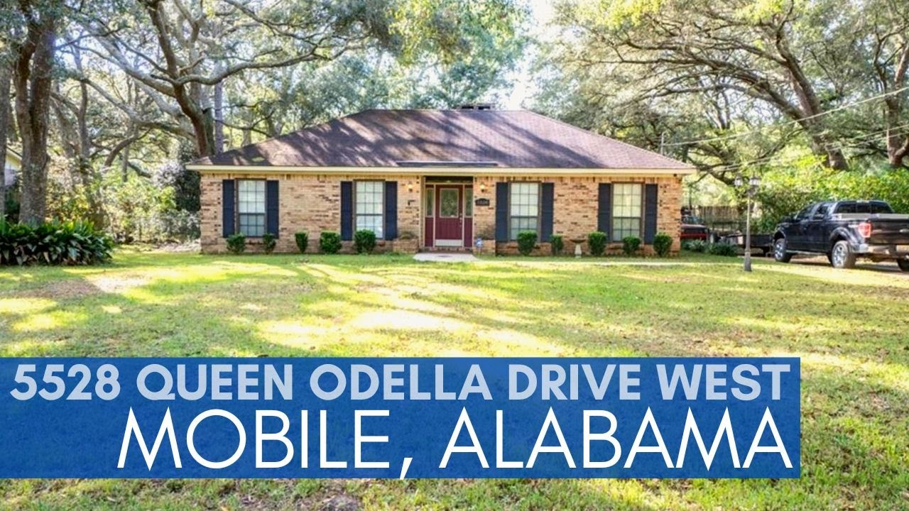 5528 Queen Odella Drive West Mobile, Alabama 36619 210,000 House
