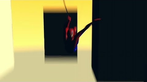 spiderman test swing animation blender