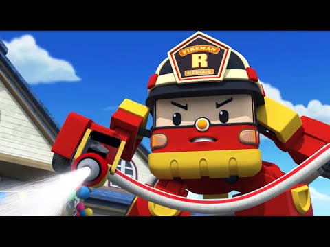 РОБОКАР ПОЛИ 🔥 Рой и пожарная безопасность 🚒 Все серии подряд (сборник 1) | Мультфильм для детей