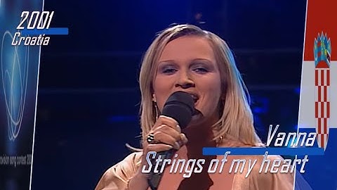 eurovision 2001 Croatia 🇭🇷 Vanna - Strings of my heart ᴴᴰ