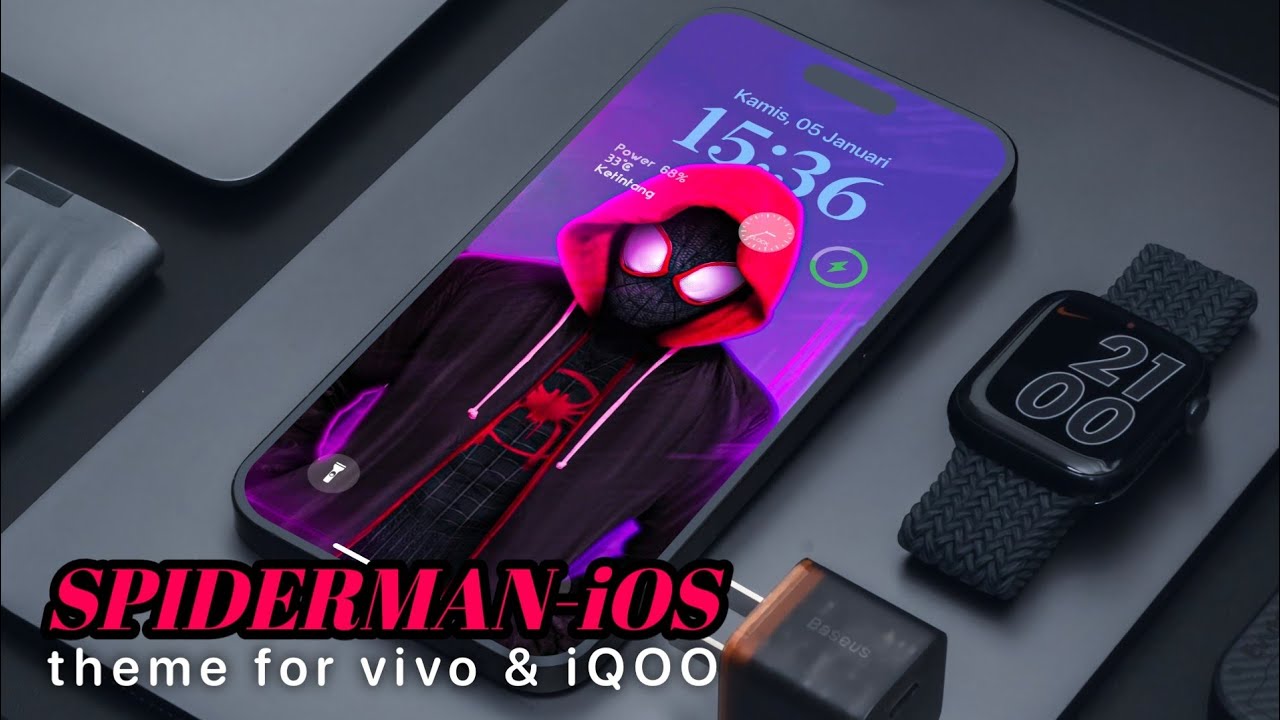 New theme for vivo : Spiderman-iOS