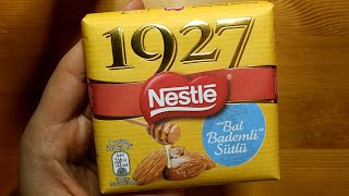 Nestle 1927 Bal Bademli Sütlü Çikolata İncelemesi - Yeni Ürün! Resimi