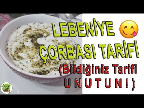 LEBENİYE ÇORBASI TARİFİ (Antep de Biz Böyle Yaparız! )