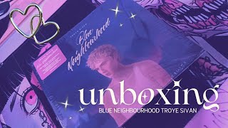 Troye Sivan unboxing Blue neighbourhood 10 años / Sxndwich 