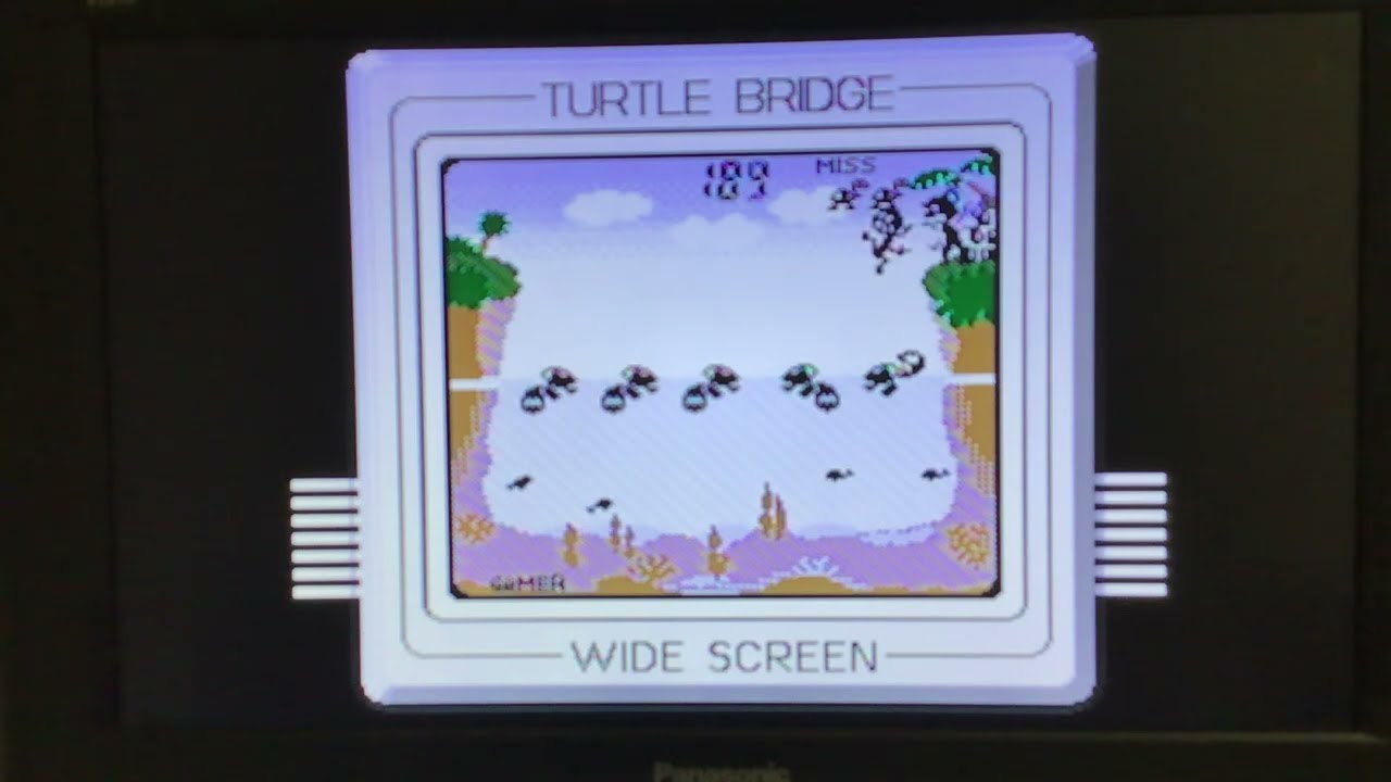 タートルブリッジ」GWはGame&Watchの略だ！ゲームボーイ版 - YouTube