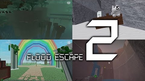 Roblox Flood Escape 2 (Test Map) - Compilation Map 15