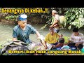 Senangnya di kebun berburu ikan hasil langsung masak