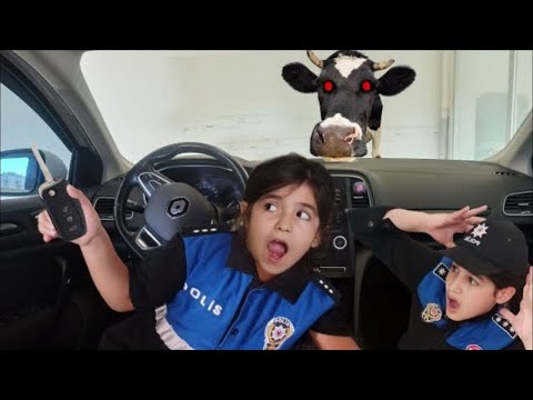 THE ESCAPED TERRIFYING MAD COW CAME TO OUR HOUSE MELISA NISA IS LOOKING FOR YOU !!