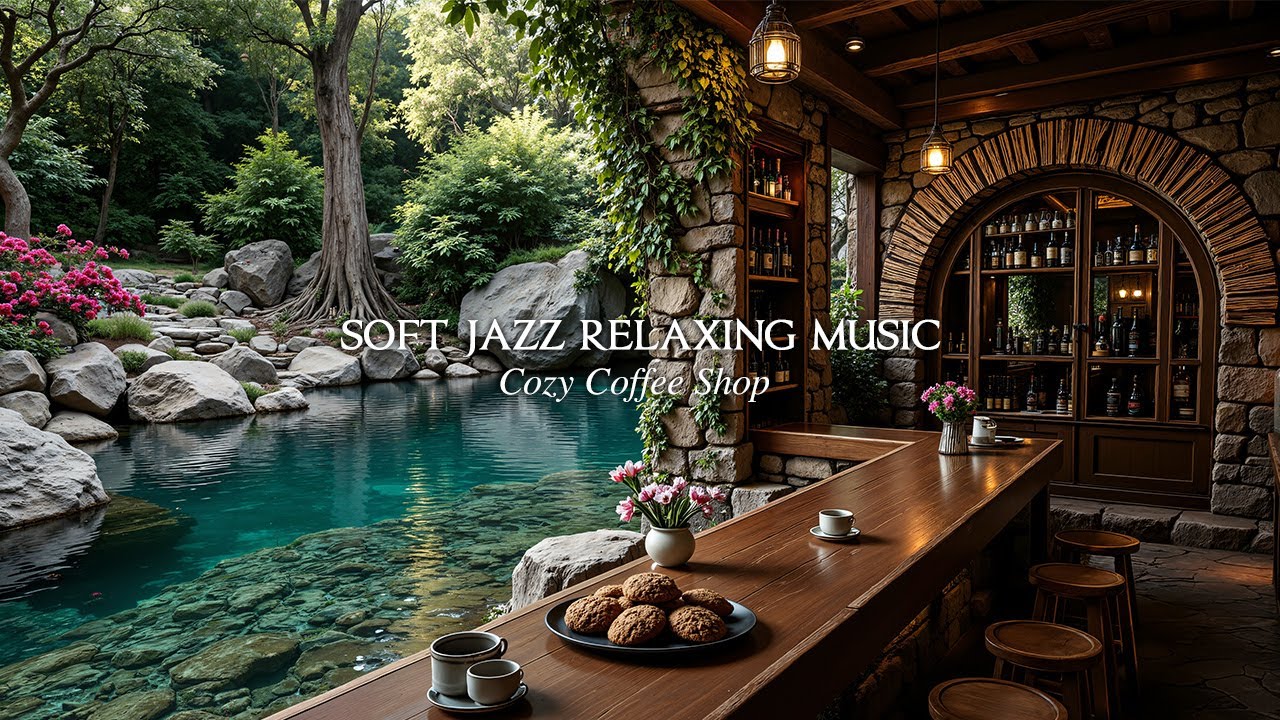 Soft Jazz Relaxing Music ☕️ Cozy Coffee Shop with Smooth Relaxing Jazz ...