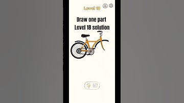Draw one part level 18 Walkthrough easy and fast solution #dop #drawonepart  #shorts