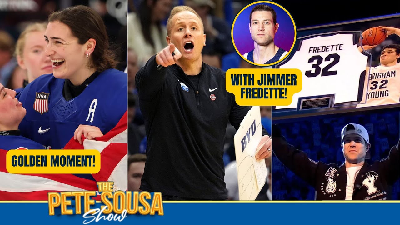 Pete Sousa Show LIVE! BYU Legend Jimmer Fredette Joins to Talk Cougar Hoops, USA Women Win Gold!