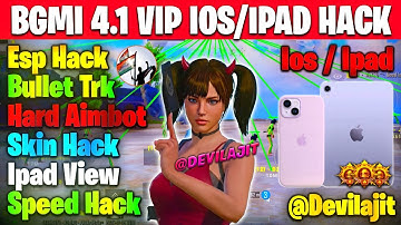 bgmi ios hack 4.1 free |how to hack bgmi ios 4.1 |skin hack bgmi ios | iPad And IPhone ios hack free