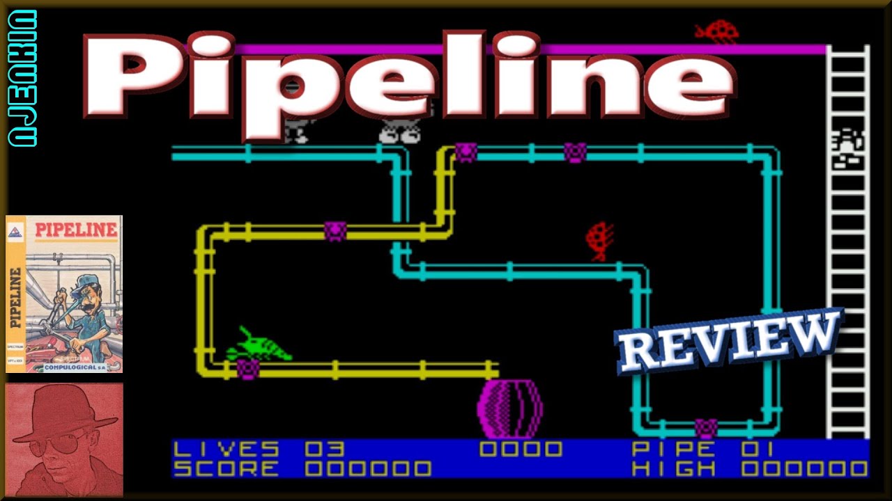 Pipeline - on the ZX Spectrum 48K !! with Commentary - YouTube