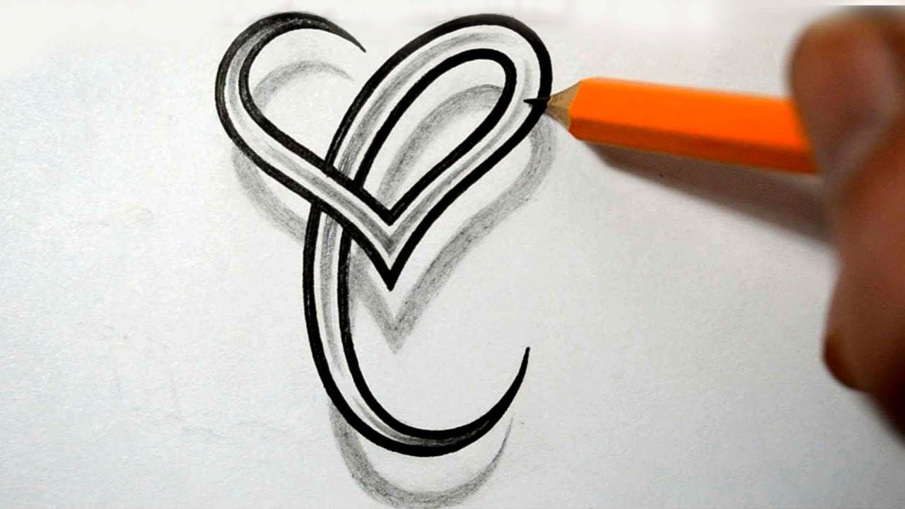 C Serif Capital Letter Temporary Tattoo - Set of 3 – Tatteco