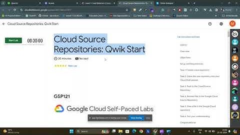 Cloud Source Repositories  Qwik Start   (GSP121)
