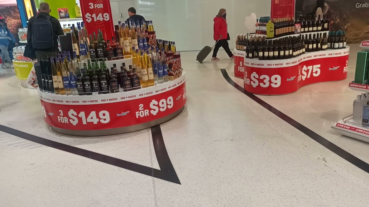 Duty Free Shop Offers And Liquor Prices At Auckland International Duty Free Shop Offers And Liquor Prices At Auckland International