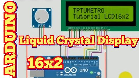 Cara Program Arduino Menampilkan Karakter Display LCD 16x2 WOKWI Tutorial DIY @tptumetro